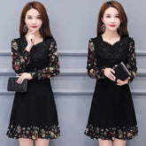 middle aged women midi dress