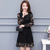 middle aged women midi dress
