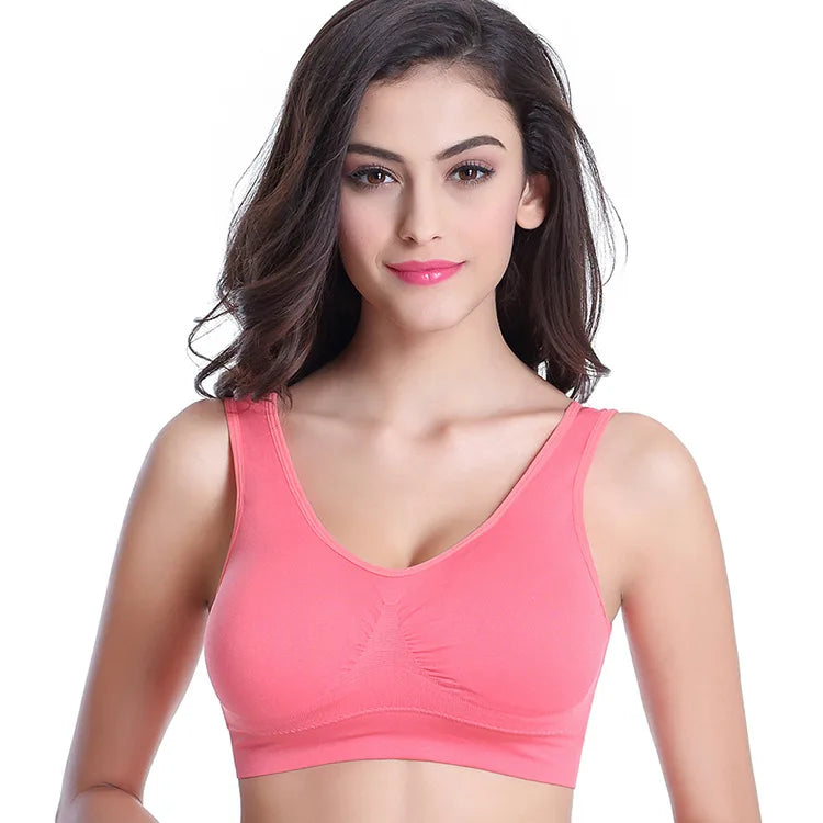 Women Sport Yoga Bra Running Vest Gym Workout
