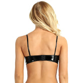 Leather Brassiere Lingerie for women and ladies