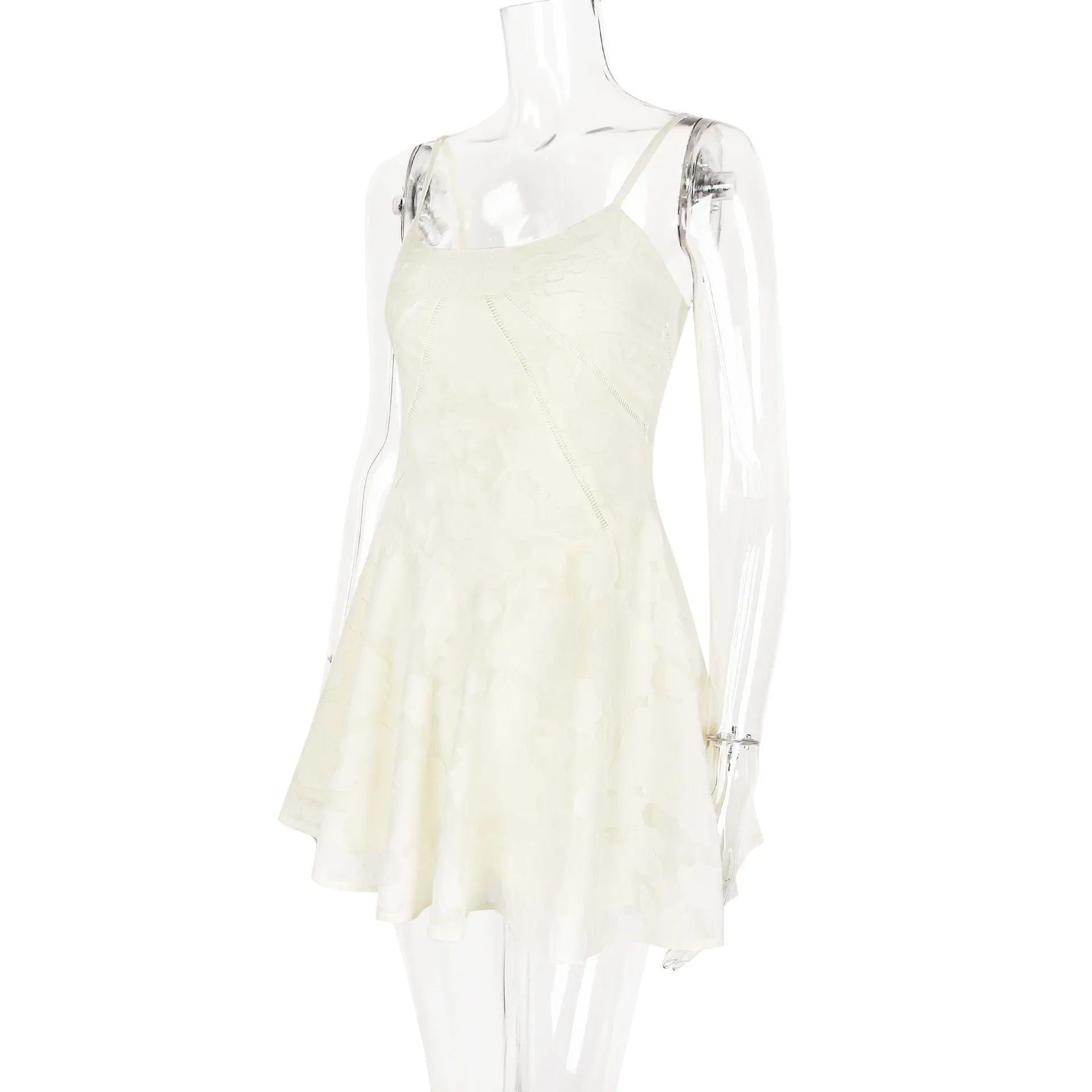 Summer Dresses for Women Fashion Casual  A Line Dress Lace Up Elegant Graduation Birthday Dress