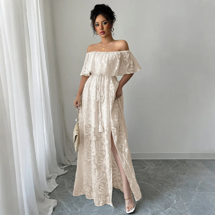 women summer white dress