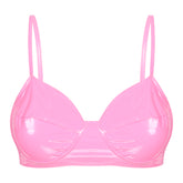 Leather Brassiere Lingerie for women and ladies