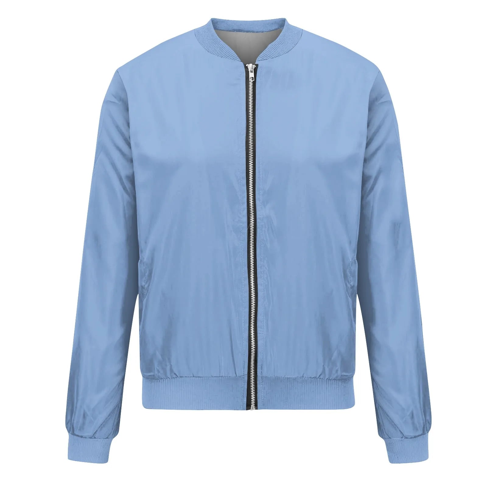 Women'S Outerwear Print Long Sleeve Casual Zipper Tops Cardigan Shirt Slim Coat For Women Women'S High-Quality Outerwear