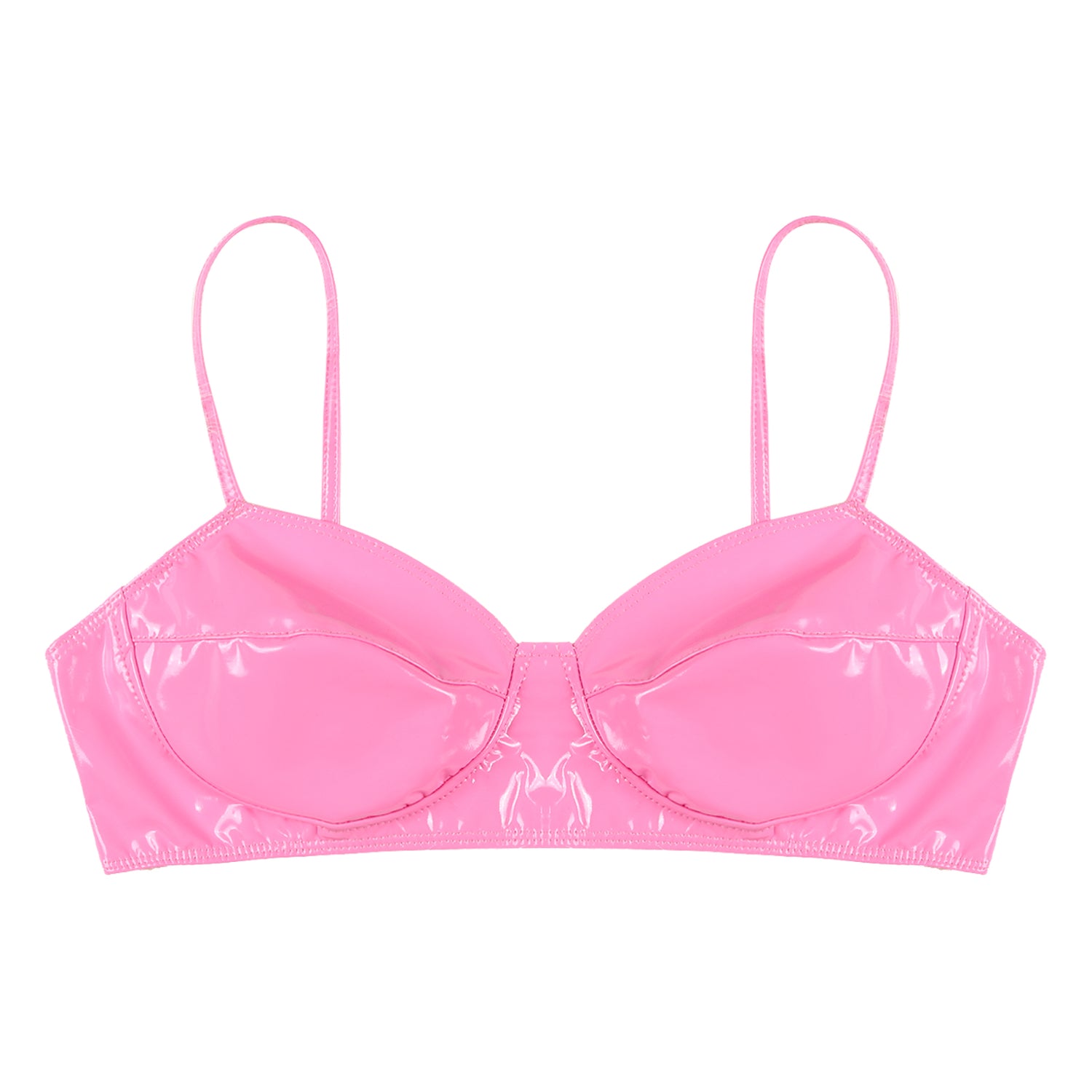 Leather Brassiere Lingerie for women and ladies