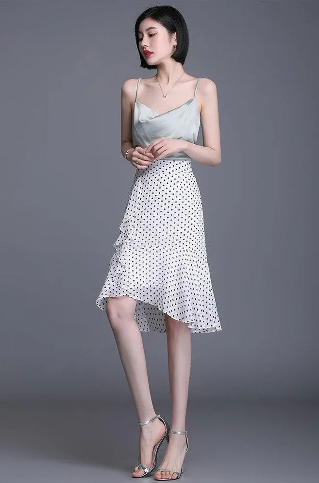 Woman Skirt Chic And Elegant High Waist Ruffle Skirts For Women Trend Summer 2025 Offer High Quality Harajuku New In Quality V