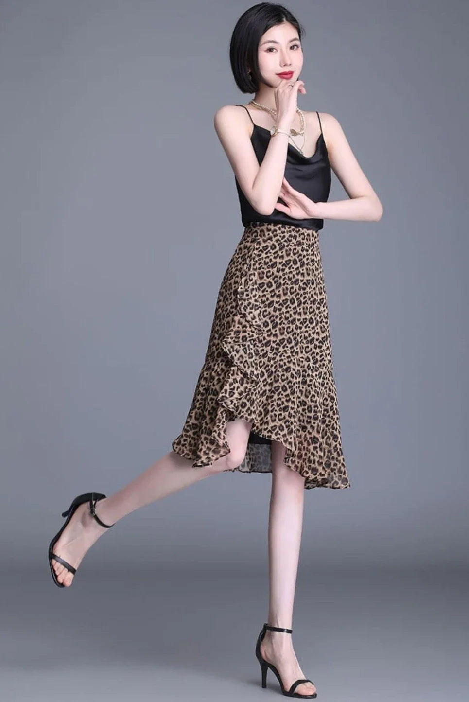 Woman Skirt Chic And Elegant High Waist Ruffle Skirts For Women Trend Summer 2025 Offer High Quality Harajuku New In Quality V