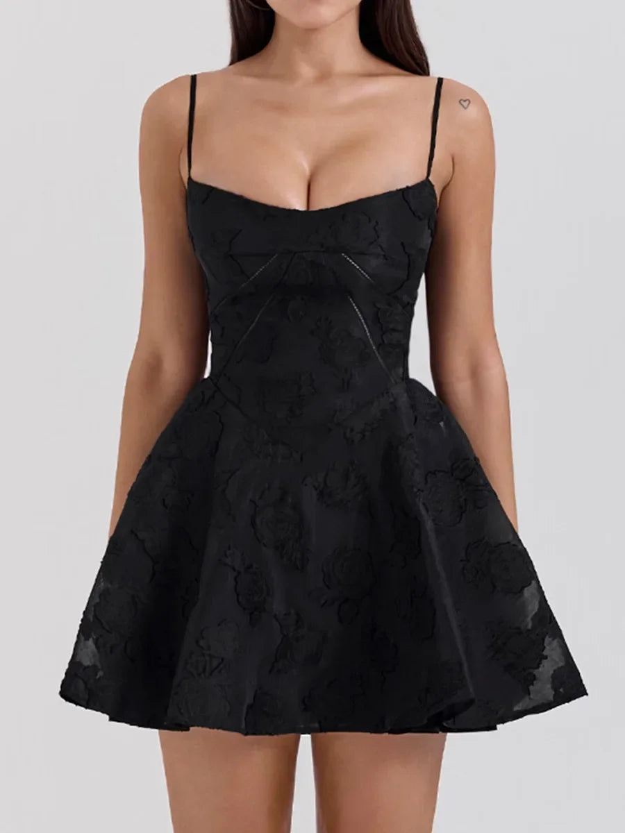 Summer Dresses for Women Fashion Casual  A Line Dress Lace Up Elegant Graduation Birthday Dress