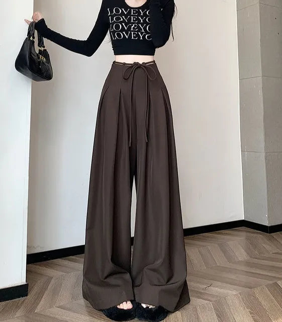 Female Trousers Dress Work Tailoring Clothing Trends 2025 Classic Original Aesthetic One Size New In Women's Pants Skirt Office