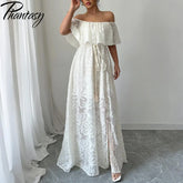 women summer white dress