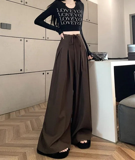 Female Trousers Dress Work Tailoring Clothing Trends 2025 Classic Original Aesthetic One Size New In Women's Pants Skirt Office