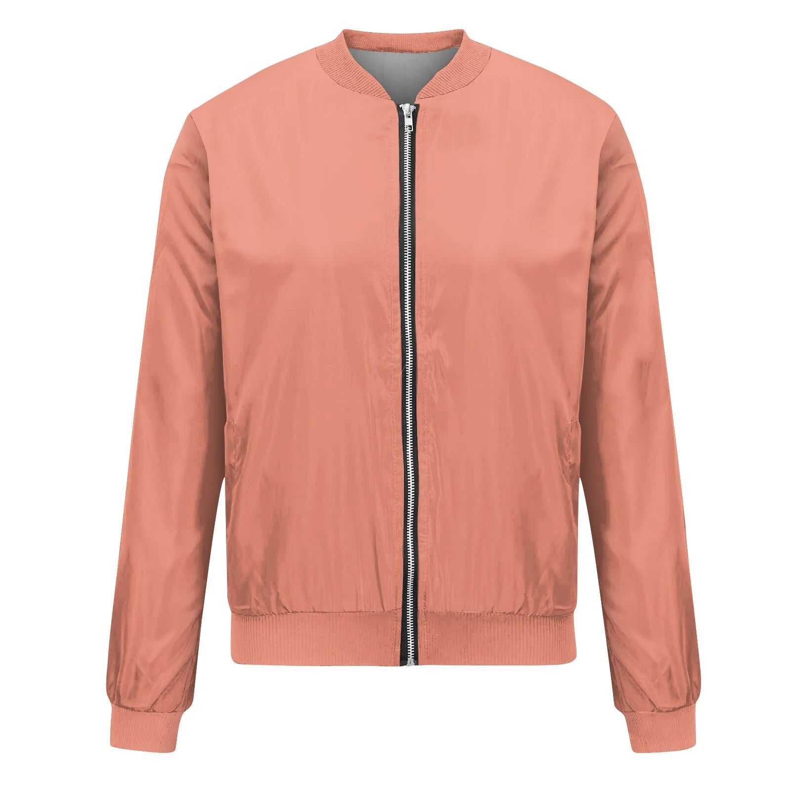 Women'S Outerwear Print Long Sleeve Casual Zipper Tops Cardigan Shirt Slim Coat For Women Women'S High-Quality Outerwear