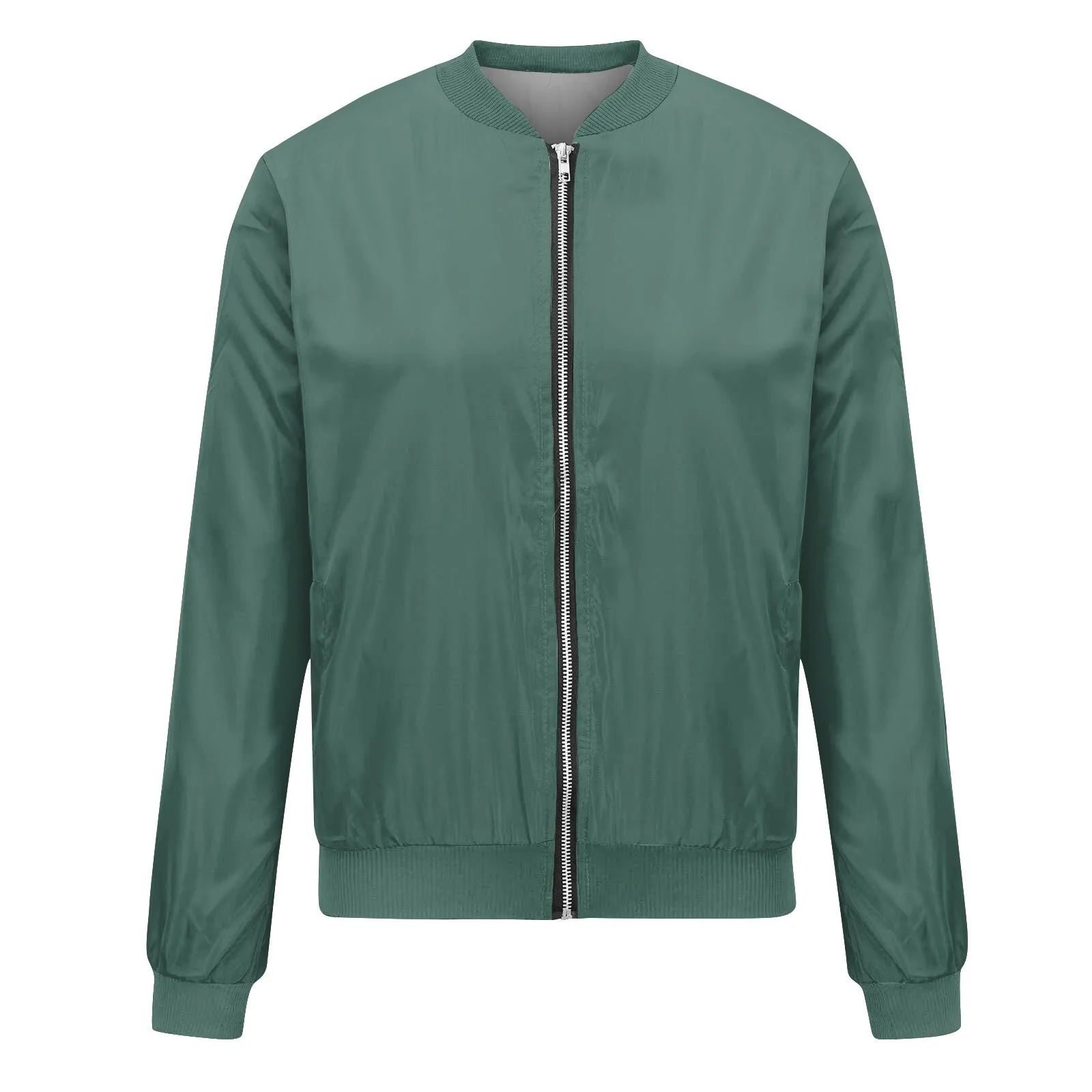 Women'S Outerwear Print Long Sleeve Casual Zipper Tops Cardigan Shirt Slim Coat For Women Women'S High-Quality Outerwear