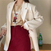 Womens Outerwear Overcoat Female