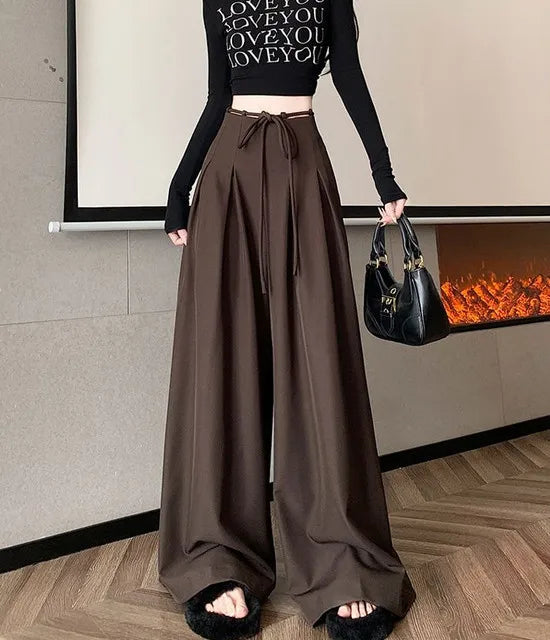 Female Trousers Dress Work Tailoring Clothing Trends 2025 Classic Original Aesthetic One Size New In Women's Pants Skirt Office