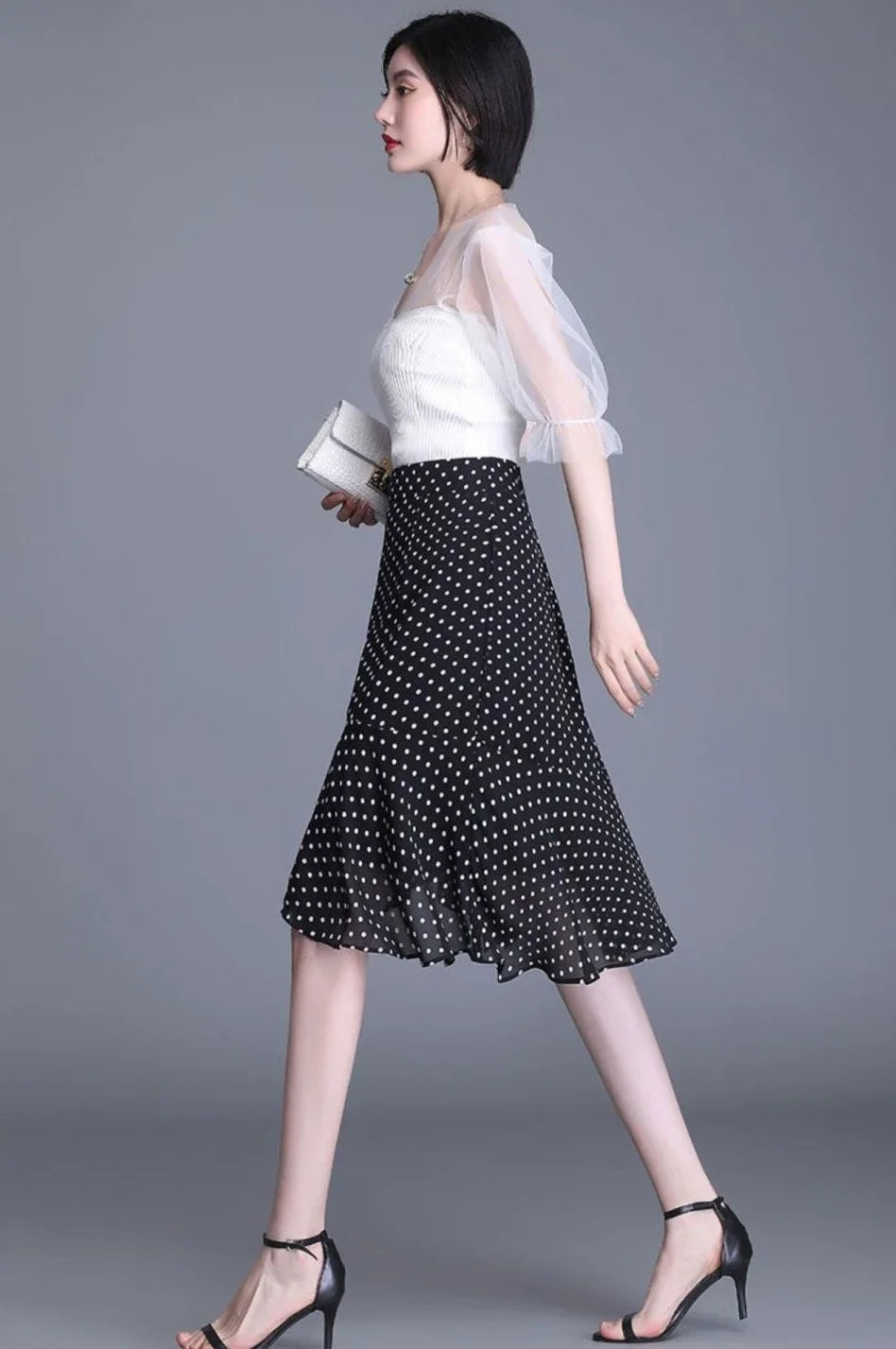 Woman Skirt Chic And Elegant High Waist Ruffle Skirts For Women Trend Summer 2025 Offer High Quality Harajuku New In Quality V