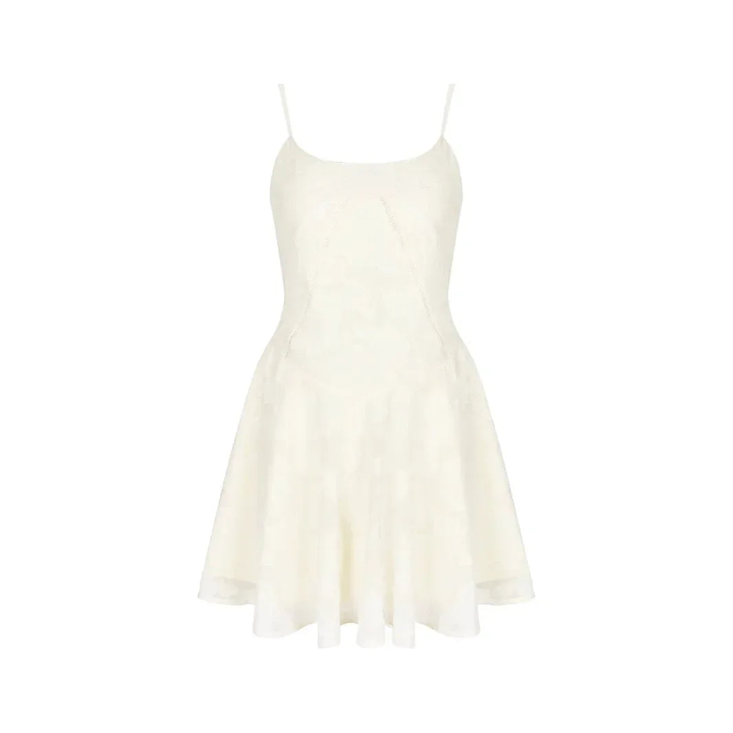 Summer Dresses for Women Fashion Casual  A Line Dress Lace Up Elegant Graduation Birthday Dress