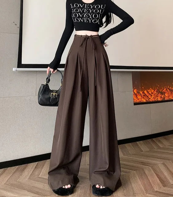 Female Trousers Dress Work Tailoring Clothing Trends 2025 Classic Original Aesthetic One Size New In Women's Pants Skirt Office