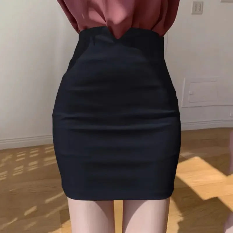 Women's Skirt Tight Female Skirts High Waist Wrap Coquette Sexy Modest Stylish Clothing Trend 2025 Summer Casual Luxury Elegant