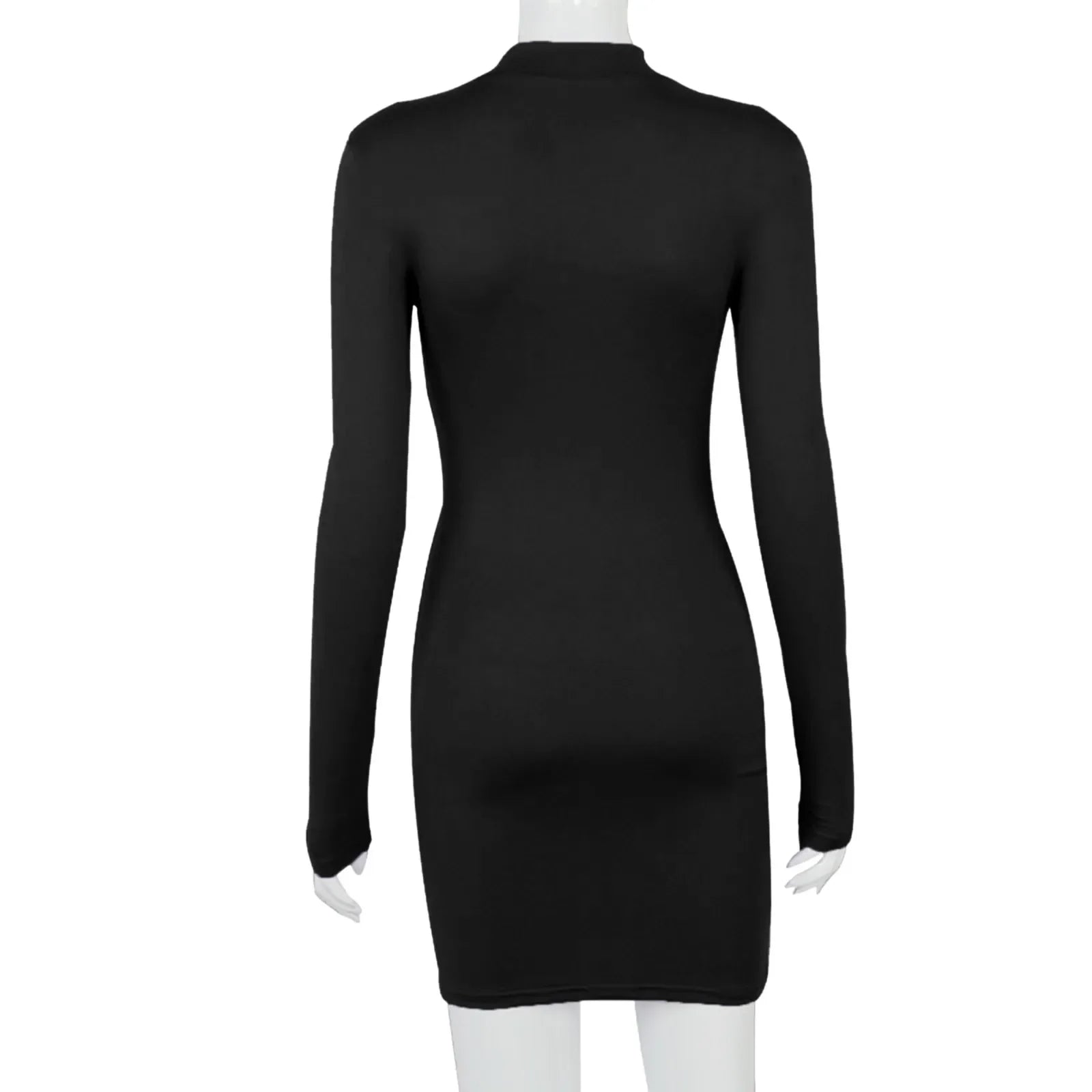Female Dresses Outfits Women'S Dress Long Sleeve Solid Color Drawstring O-Neck Tight-Fitting Vestidos De Fiesta Elegantes 2025