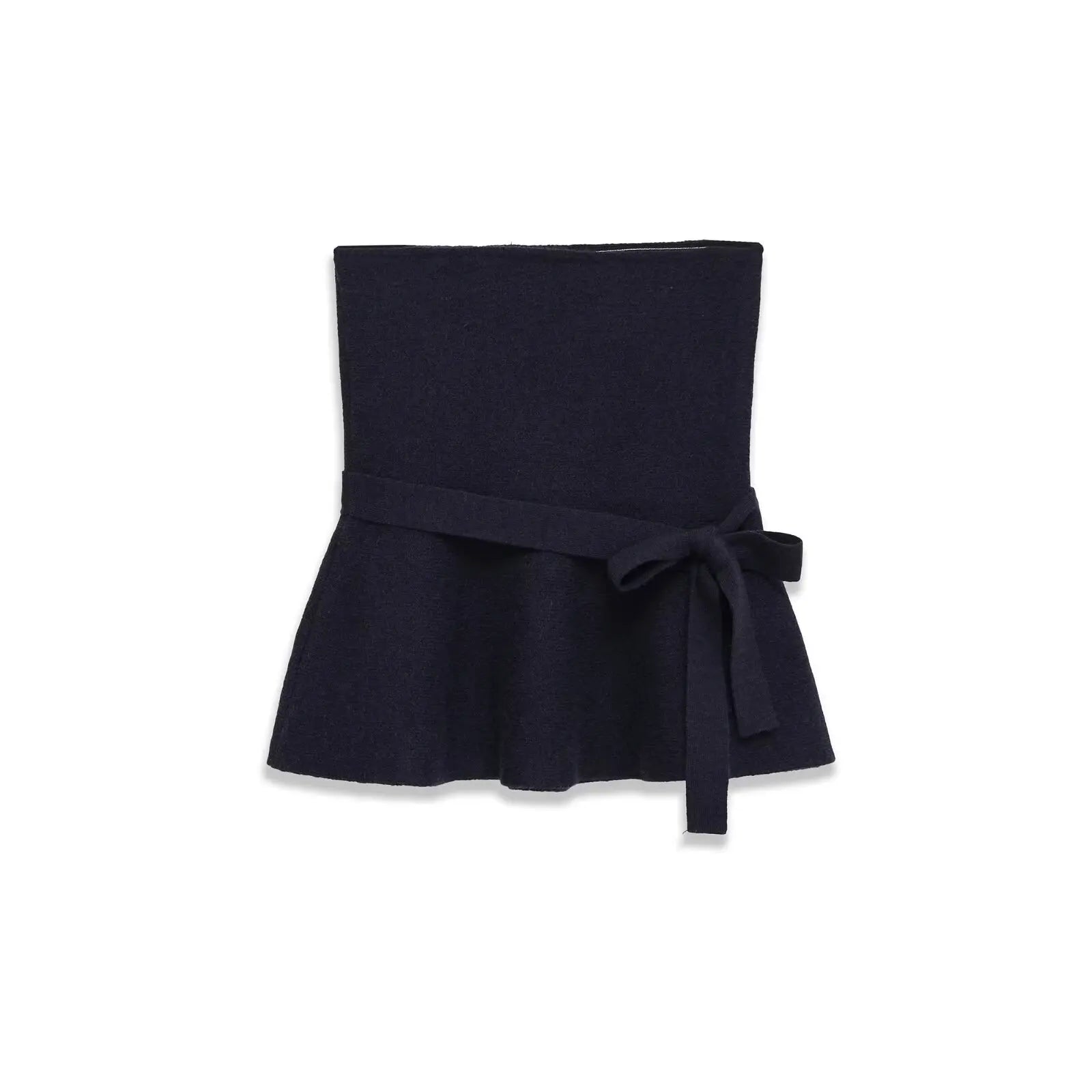 HH Women New Fashion Short Skirt Style Hem Knitted Bow Top Female Summer Sexy Sleeveless Backless Casual Solid Slim Tops Mujer