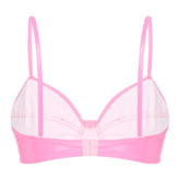 Leather Brassiere Lingerie for women and ladies