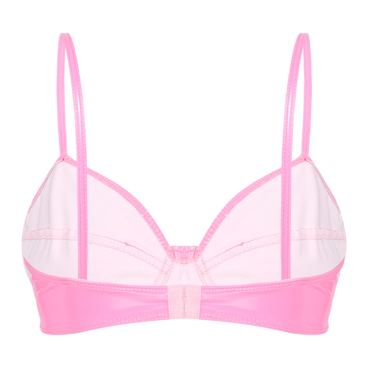 Leather Brassiere Lingerie for women and ladies